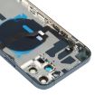 iPhone 12 Pro Max Blue Battery Back Cover with Components - 4
