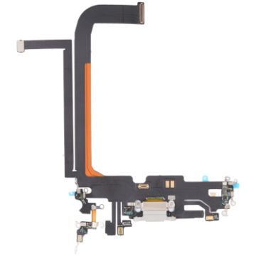 iPhone 13 Pro Max White Charging Port Flex Cable Replacement - 1
