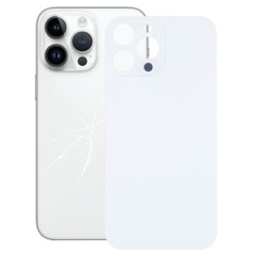 Replacement Camera Hole Glass Back Cover for iPhone 14 Pro Max (White) - 1