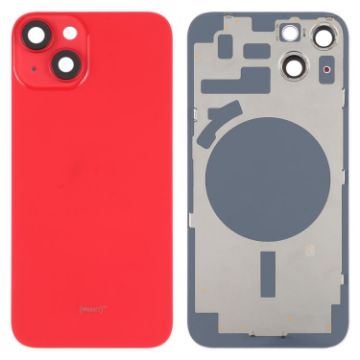 Red Back Housing Cover with Camera Lens for iPhone 14 - 1