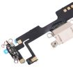 iPhone 14 Charging Port Flex Cable (White) - 4