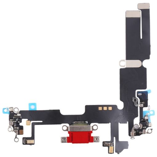 iPhone 14 Plus Charging Port Flex Cable - Red - 1