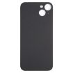 iPhone 15 Plus Glass Back Cover (Black) - 3