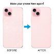 iPhone 15 Plus Pink Glass Battery Back Cover - 6