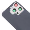 iPhone 15 Pro Max Glass Back Cover with Lens (White) - 5