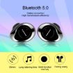 SARDiNE F8 TWS Bluetooth V5.0 Earphones with Charging Box (Grey) - 4
