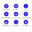 i9 TWS Bluetooth 5.0 Wireless Sport Headset with Charging Box - 5