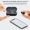 TWS-1003 Black Bluetooth 5.0 Semi-in-ear Wireless Earphones - 4