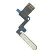 iPad Air 2020 Power Button Fingerprint Flex Cable (White) - 2