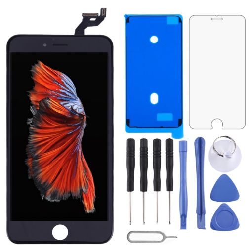 iPhone 6s Plus Black TFT LCD Screen with Frame - 1