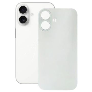 iPhone 16 Plus Easy Replacement White Back Cover with Camera Hole - 1