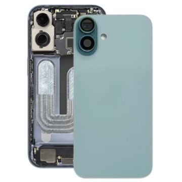 iPhone 16 Green Battery & Camera Lens Back Cover - 1