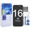 JK InCell LCD Display for iPhone 16 Screen Replacement - 1