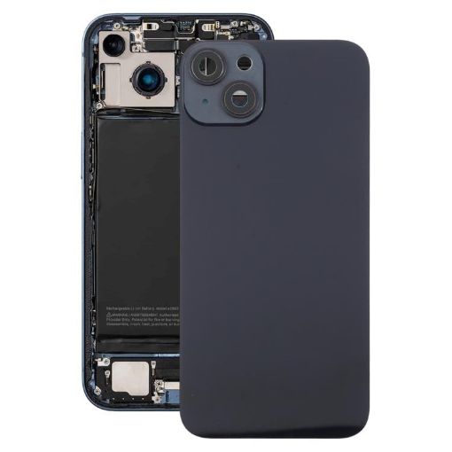 iPhone 14 Plus EU Battery Back Cover with Frame (Black) - 1