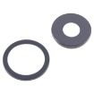 Black Rear Camera Lens Cover for iPhone 16e - 3