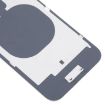 iPhone 16e Glass Battery Back & Camera Lens Cover (White) - 5