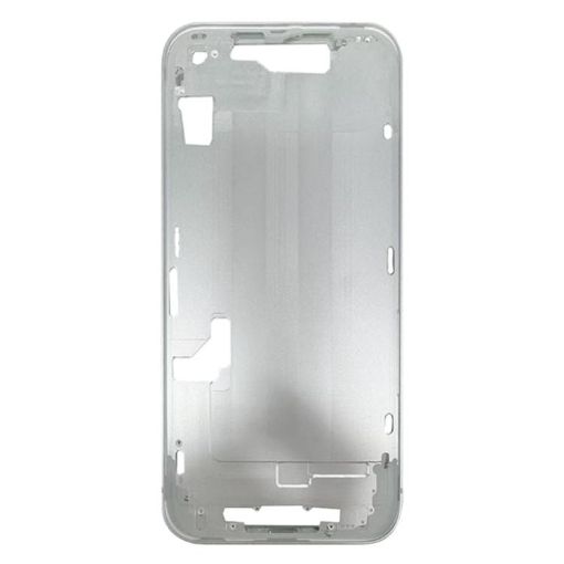 iPhone 16e EU Bezel Frame with Side Keys + Card Tray (White) - 1