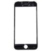 iPhone 7 Black Front Screen Glass & Frame (2 in 1 Original) - 3