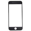 iPhone 7 Black Front Glass Lens with LCD Bezel Frame - 2