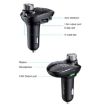 ROCK SPACE B302 18W Dual USB Car Charger, Bluetooth, FM, Hands-free Call - 2