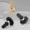 R-JUST HZ10 Magnetic Wood Car Phone Holder Small Whirlwind - 2