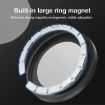 R-JUST HZ10 Magnetic Wood Car Phone Holder Small Whirlwind - 5