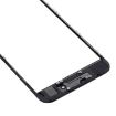 iPhone 7 Black Front Glass Lens & LCD Bezel Frame - 3