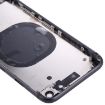 iPhone 8 Black Back Housing Cover - 5