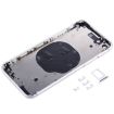 iPhone 8 Silver Back Housing Cover - 3