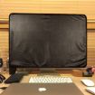 21" iMac Dustproof Cover with Pocket, 54.5x38.1cm, Black - 6