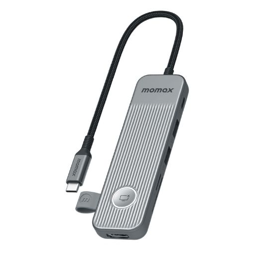 MOMAX DH17 7-in-1 Type-C USB Docking Station Travel Case HUB - 1