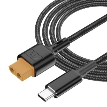 USB-C/Type-C to XT60 Data Cable - 50cm Length - 1