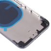 iPhone X Red Back Housing Cover with SIM Tray & Side Keys - 4