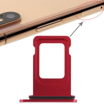 Red Double SIM Card Tray for iPhone XR (Double SIM Card) - 1