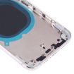 iPhone XS White Back Cover with Lens, SIM Tray & Side Keys - 4