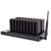 Restaurant Wireless Paging System with 20 Coaster Pagers, US Plug - 3