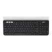 Logitech K780 Wireless Keyboard: Bluetooth + Unifying, Black, Stand - 1