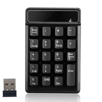 MC Saite 525RF Wireless 2.4G 19-Key Numeric Keyboard - 1