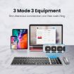 K4500 Wireless Bluetooth Keyboard & Silent Mouse Set, Three Modes - 3