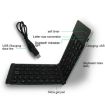 F66 Silver Foldable Bluetooth Wireless Keyboard for Android/Windows/iOS - 3