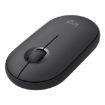 Logitech Pebble Black Bluetooth Wireless Mouse, 1000DPI, 10m Range - 3
