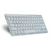 Ultrathin K09 78-Key Bluetooth 3.0 Wireless Keyboard (White) - 2