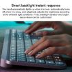Logitech MX Keys S Wireless Bluetooth Backlit Keyboard (White) - 6