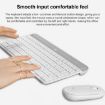 Logitech MK470 Wireless Keyboard Mouse Set - White Silence Edition - 5