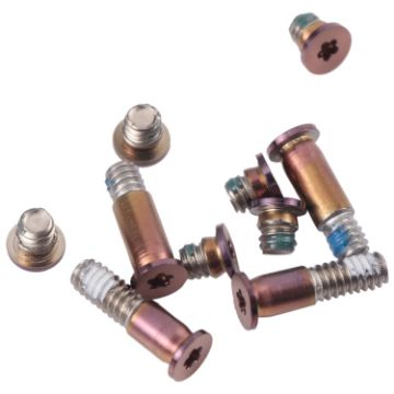 MacBook Air 13" M1 A2337 2020 Bottom Cover Screws Set (Gold) - 1