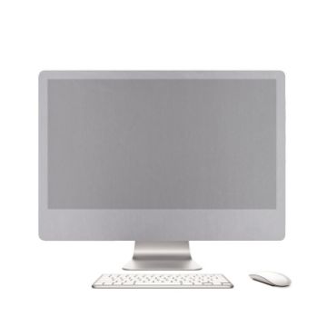 iMac 27" Dust-proof Cover, Portable Desktop, 58x20cm, Silver - 1