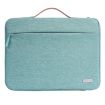 Green Waterproof 16" Laptop Sleeve Bag with Zipper - 1