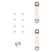 MacBook Pro 13.3" A1278 (2009-2012) Touchpad Screw Set - 1