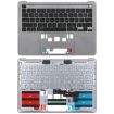 MacBook Pro Retina 13" A2289 2020 Cover + US Keyboard (Grey) - 1