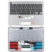 MacBook Pro A2289 2020 C-Side Cover + US Keyboard (Silver) - 1